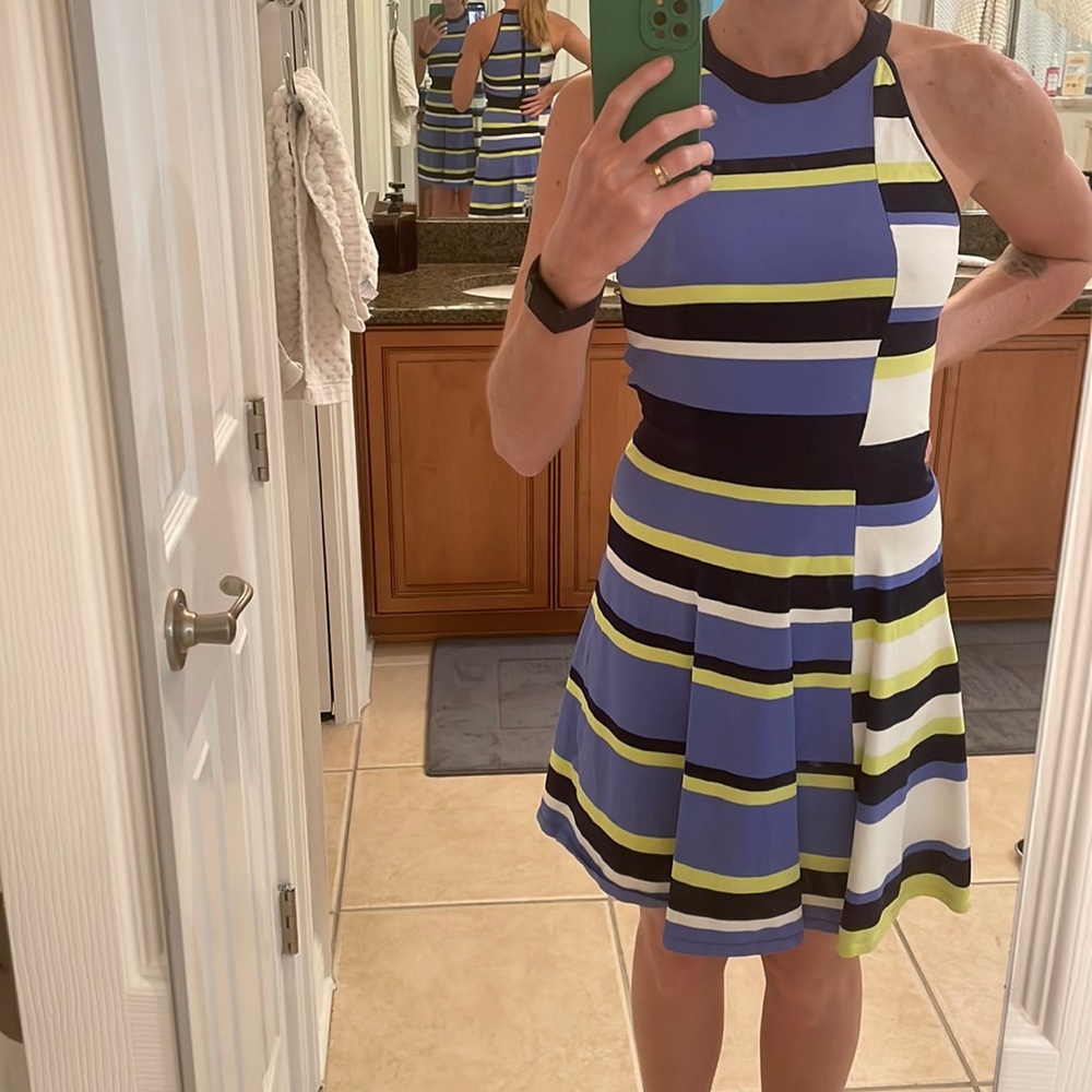 Color block dress